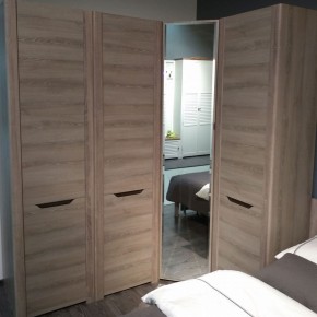 АФИНА А15 Шкаф для одежды Ясень Таормина в Нижнекамске - nizhnekamsk.ok-mebel.com | фото 3