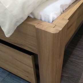 АФИНА А3 Кровать 1600 (крафт) в Нижнекамске - nizhnekamsk.ok-mebel.com | фото 7