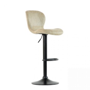 Барный стул Barneo N-86 Time / Black / VPU Beige Vintage PK970-1 в Нижнекамске - nizhnekamsk.ok-mebel.com | фото