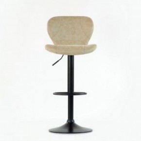 Барный стул Barneo N-86 Time / Black / VPU Beige Vintage PK970-1 в Нижнекамске - nizhnekamsk.ok-mebel.com | фото 2