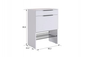 БАСКО Прихожая К8 (кашемир) в Нижнекамске - nizhnekamsk.ok-mebel.com | фото 6