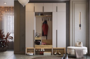 БАСКО Прихожая К9 (кашемир) в Нижнекамске - nizhnekamsk.ok-mebel.com | фото 2