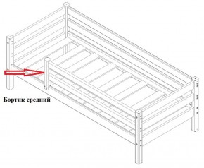 Бортик средний (1338*600) для Кровати Сонечка в Нижнекамске - nizhnekamsk.ok-mebel.com | фото