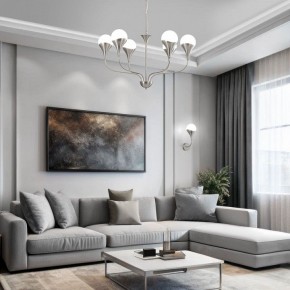 Бра Eurosvet Calyx 60169/1 никель в Нижнекамске - nizhnekamsk.ok-mebel.com | фото 3