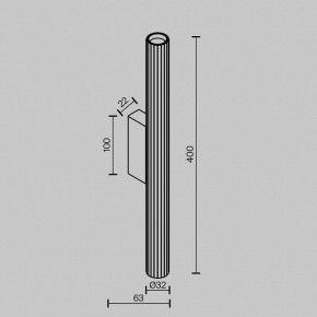 Бра Maytoni Calipso C082WL-12W2.7K-B в Нижнекамске - nizhnekamsk.ok-mebel.com | фото 4