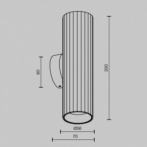 Бра Maytoni Calipso C106WL-02-GU10-B в Нижнекамске - nizhnekamsk.ok-mebel.com | фото 6