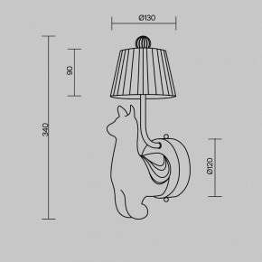 Бра Maytoni Senor Alpaca MOD377WL-L6W3K в Нижнекамске - nizhnekamsk.ok-mebel.com | фото 9