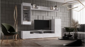 ДАЛЛАС Гостиная (модульная) цемент светлый в Нижнекамске - nizhnekamsk.ok-mebel.com | фото