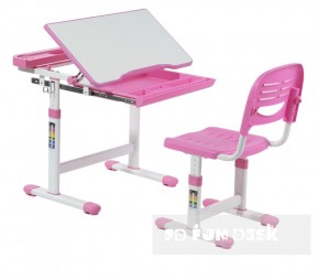 Комплект парта + стул трансформеры Cantare Pink в Нижнекамске - nizhnekamsk.ok-mebel.com | фото