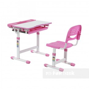 Комплект парта + стул трансформеры Cantare Pink в Нижнекамске - nizhnekamsk.ok-mebel.com | фото 2