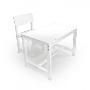 Детский растущий комплект стол и стул Я САМ "Лофт" (Белый, Белый) в Нижнекамске - nizhnekamsk.ok-mebel.com | фото 1
