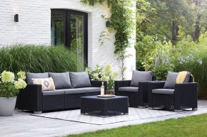 Диван Калифорния 3-х местный (California 3 Sofa), графит в Нижнекамске - nizhnekamsk.ok-mebel.com | фото 3