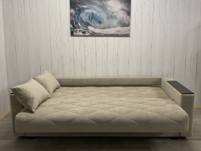 Диван Престиж-15 (НПБ+МДФ) велюр Sensey moonlight в Нижнекамске - nizhnekamsk.ok-mebel.com | фото 3