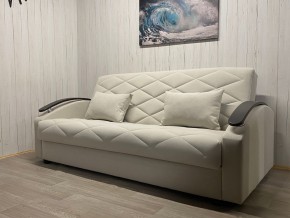 Диван Престиж-16 (НПБ+МДФ) велюр Luma 01 в Нижнекамске - nizhnekamsk.ok-mebel.com | фото 2