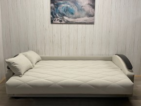Диван Престиж-16 (НПБ+МДФ) велюр Luma 01 в Нижнекамске - nizhnekamsk.ok-mebel.com | фото 3