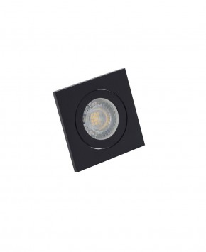 DK2016-BK Встраиваемый светильник, IP 20, 50 Вт, GU10, черный, алюминий в Нижнекамске - nizhnekamsk.ok-mebel.com | фото