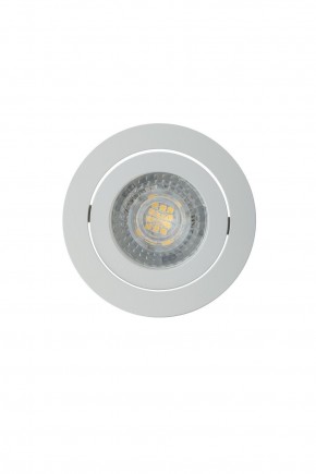 DK2017-WH Встраиваемый светильник, IP 20, 50 Вт, GU10, белый, алюминий в Нижнекамске - nizhnekamsk.ok-mebel.com | фото