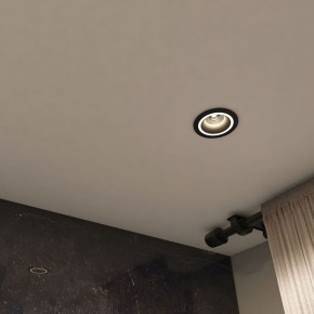 DK2060-BK Встраиваемый светильник IP 20, до 15 Вт, GU10, LED, черный, алюминий в Нижнекамске - nizhnekamsk.ok-mebel.com | фото 4