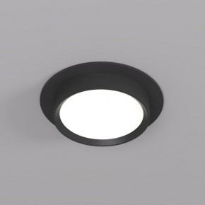 DK2090-BK Встраиваемый светильник FLAT, IP 20, до 15 Вт, GX53, LED, черный, алюминий в Нижнекамске - nizhnekamsk.ok-mebel.com | фото