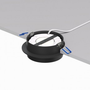 DK2090-BK Встраиваемый светильник FLAT, IP 20, до 15 Вт, GX53, LED, черный, алюминий в Нижнекамске - nizhnekamsk.ok-mebel.com | фото 4