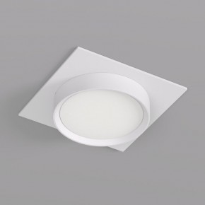 DK2091-WH Встраиваемый светильник FLAT, IP 20, до 15 Вт, GX53, LED, белый, алюминий в Нижнекамске - nizhnekamsk.ok-mebel.com | фото 2