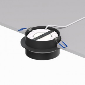 DK2100-BK Встраиваемый светильник NIKO, IP 20, до 15 Вт, GX53, LED, черный, акрил, алюминий в Нижнекамске - nizhnekamsk.ok-mebel.com | фото 4