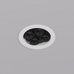 DK2510-WB Встраиваемый светильник SPACE со светодиодом d65 220V 8W 38° 4000К IP20 белый/черный алюминий в Нижнекамске - nizhnekamsk.ok-mebel.com | фото 2