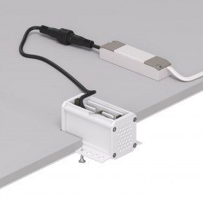DK2530-WB Встраиваемый светильник SPACE со светодиодом под шпатлевку L69mm 220V 6W 38° 4000К IP20 белый/черный алюминий в Нижнекамске - nizhnekamsk.ok-mebel.com | фото 5