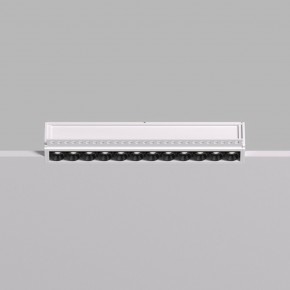 DK2532-WB Встраиваемый светильник SPACE со светодиодом под шпатлевку L240mm 220V 20W 38° 4000К IP20 белый/черный алюминий в Нижнекамске - nizhnekamsk.ok-mebel.com | фото 3