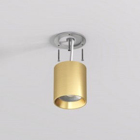 DK2610-SB Накладной светильник SHINE TUBE со светодиодом, D70*H80, IP20, 3000К, 10W, RA?90, сатинированная латунь, алюминий в Нижнекамске - nizhnekamsk.ok-mebel.com | фото 3