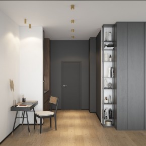 DK2615-SB Накладной светильник SHINE TUBE со светодиодом, D45*H115, IP20, 3000К, 7W, RA?90, сатинированная латунь, алюминий в Нижнекамске - nizhnekamsk.ok-mebel.com | фото 4