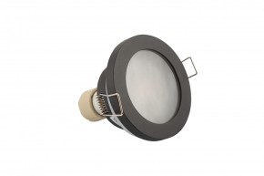 DK3012-BK Встраиваемый светильник влагозащ., IP 44, 50 Вт, GU10, черный, алюминий в Нижнекамске - nizhnekamsk.ok-mebel.com | фото 4