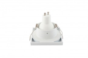 DK3014-WH Встраиваемый светильник влагозащ., IP 44, 50 Вт, GU10, белый, алюминий в Нижнекамске - nizhnekamsk.ok-mebel.com | фото 5