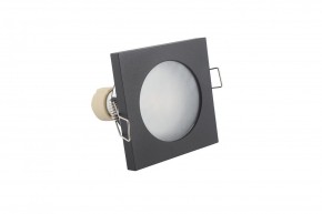 DK3015-BK Встраиваемый светильник влагозащ., IP 44, 50 Вт, GU10, черный, алюминий в Нижнекамске - nizhnekamsk.ok-mebel.com | фото 4