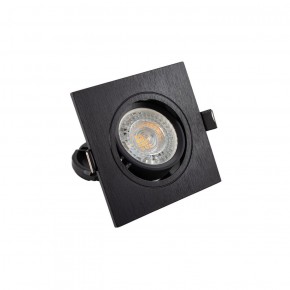 DK3021-BK Встраиваемый светильник, IP 20, 10 Вт, GU5.3, LED, черный, пластик в Нижнекамске - nizhnekamsk.ok-mebel.com | фото 2