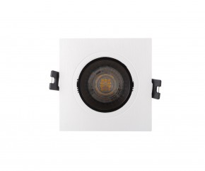 DK3021-WB Встраиваемый светильник, IP 20, 10 Вт, GU5.3, LED, белый/черный, пластик в Нижнекамске - nizhnekamsk.ok-mebel.com | фото