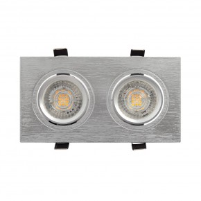 DK3022-CM Встраиваемый светильник, IP 20, 10 Вт, GU5.3, LED, серый, пластик в Нижнекамске - nizhnekamsk.ok-mebel.com | фото