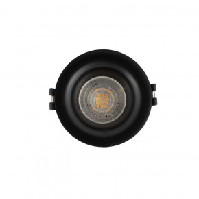 DK3024-BK Встраиваемый светильник, IP 20, 10 Вт, GU5.3, LED, черный, пластик в Нижнекамске - nizhnekamsk.ok-mebel.com | фото 2