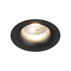 DK3024-BK Встраиваемый светильник, IP 20, 10 Вт, GU5.3, LED, черный, пластик в Нижнекамске - nizhnekamsk.ok-mebel.com | фото