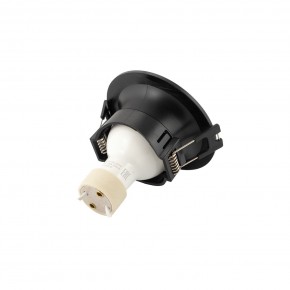 DK3024-BK Встраиваемый светильник, IP 20, 10 Вт, GU5.3, LED, черный, пластик в Нижнекамске - nizhnekamsk.ok-mebel.com | фото 3
