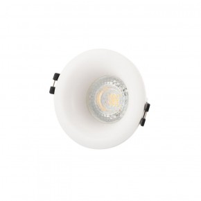 DK3024-WH Встраиваемый светильник, IP 20, 10 Вт, GU5.3, LED, белый, пластик в Нижнекамске - nizhnekamsk.ok-mebel.com | фото