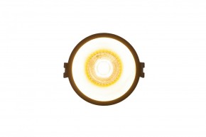 DK3026-BG Встраиваемый светильник, IP 20, 10 Вт, GU5.3, LED, черный/золотой, пластик в Нижнекамске - nizhnekamsk.ok-mebel.com | фото 2