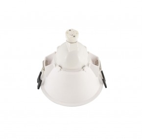 DK3026-WB Встраиваемый светильник, IP 20, 10 Вт, GU5.3, LED, белый/черный, пластик в Нижнекамске - nizhnekamsk.ok-mebel.com | фото 4