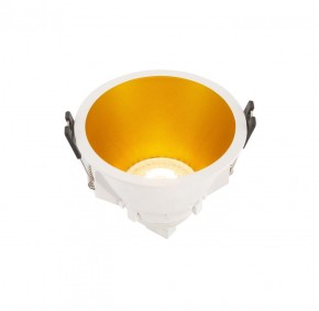 DK3026-WG Встраиваемый светильник, IP 20, 10 Вт, GU5.3, LED, белый/золотой, пластик в Нижнекамске - nizhnekamsk.ok-mebel.com | фото 4