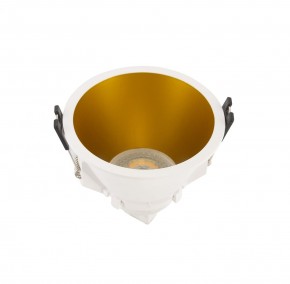 DK3026-WG Встраиваемый светильник, IP 20, 10 Вт, GU5.3, LED, белый/золотой, пластик в Нижнекамске - nizhnekamsk.ok-mebel.com | фото 2