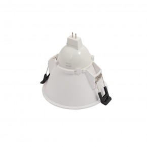 DK3026-WH Встраиваемый светильник, IP 20, 10 Вт, GU5.3, LED, белый, пластик в Нижнекамске - nizhnekamsk.ok-mebel.com | фото 3