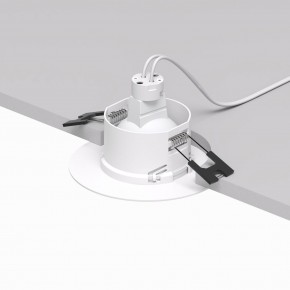 DK3028-WH Встраиваемый светильник, IP 20, 10 Вт, GU5.3, LED, белый, пластик в Нижнекамске - nizhnekamsk.ok-mebel.com | фото 3