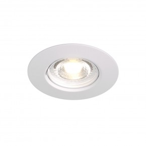 DK3028-WH Встраиваемый светильник, IP 20, 10 Вт, GU5.3, LED, белый, пластик в Нижнекамске - nizhnekamsk.ok-mebel.com | фото 5