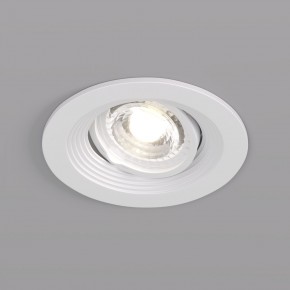 DK3029-WH Встраиваемый светильник, IP 20, 10 Вт, GU5.3, LED, белый, пластик в Нижнекамске - nizhnekamsk.ok-mebel.com | фото