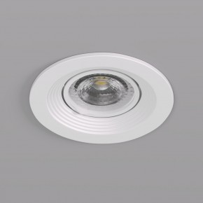 DK3029-WH Встраиваемый светильник, IP 20, 10 Вт, GU5.3, LED, белый, пластик в Нижнекамске - nizhnekamsk.ok-mebel.com | фото 4